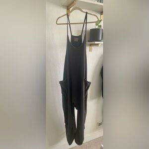 FP Movement Women's Hot Shot Onesie in Washed Black